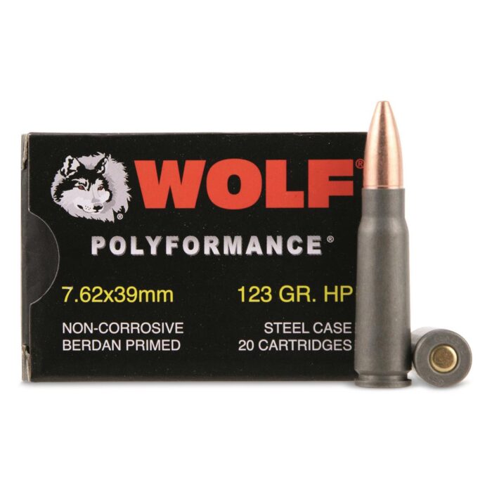 7.62x39mm Wolf Hollow Point