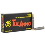 TULA .223 Remington AMMO 55 GRAIN FMJ STEEL CASED 20 RDS/BOX (NO TAX OUTSIDE OH) FREE SHIPPING ON $199+