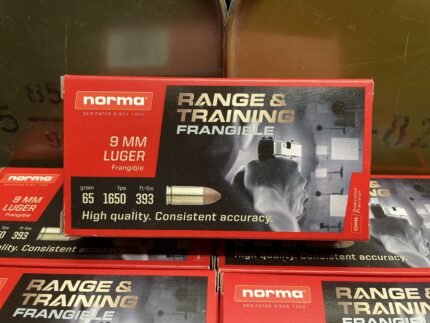 Norma Frangible 9mm ammo