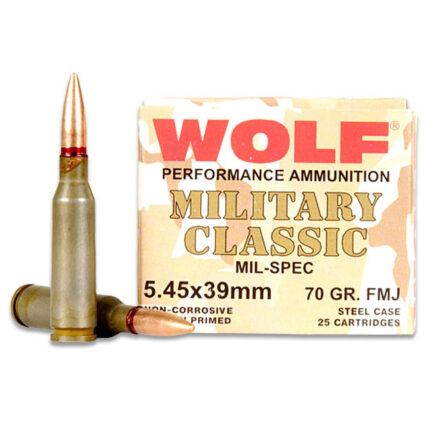 Wolf Military Classic 5.45x39mm 70 Grain