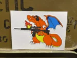 Charizard Sticker AR15