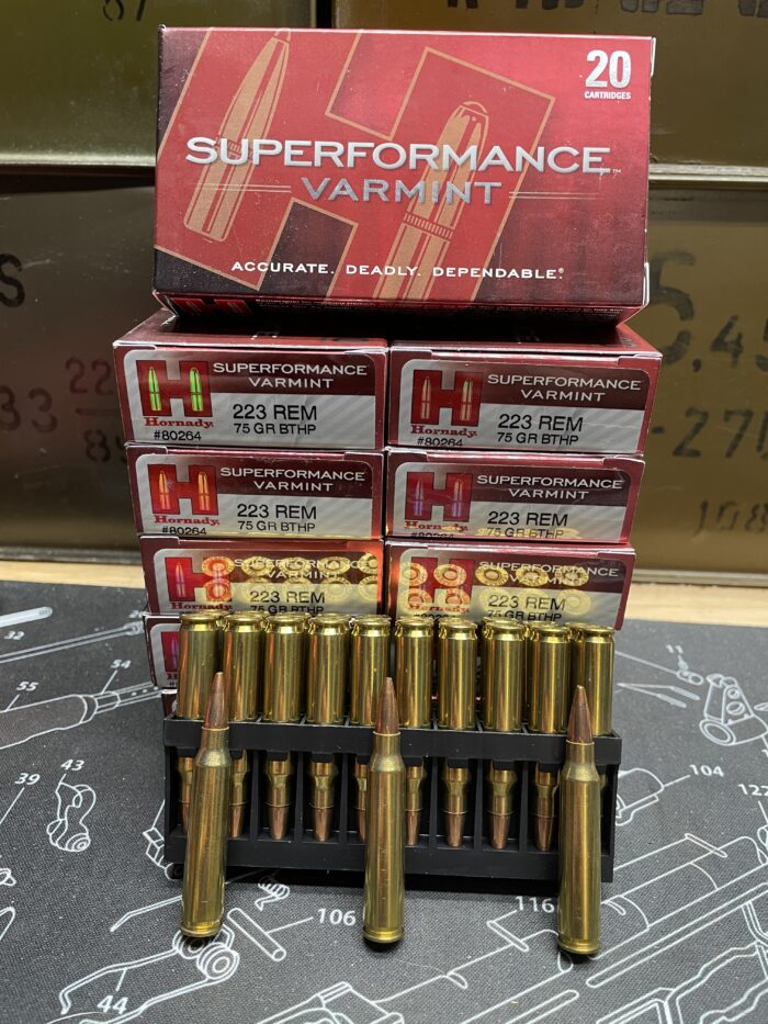 Hornady BTHP Superformance Varmint