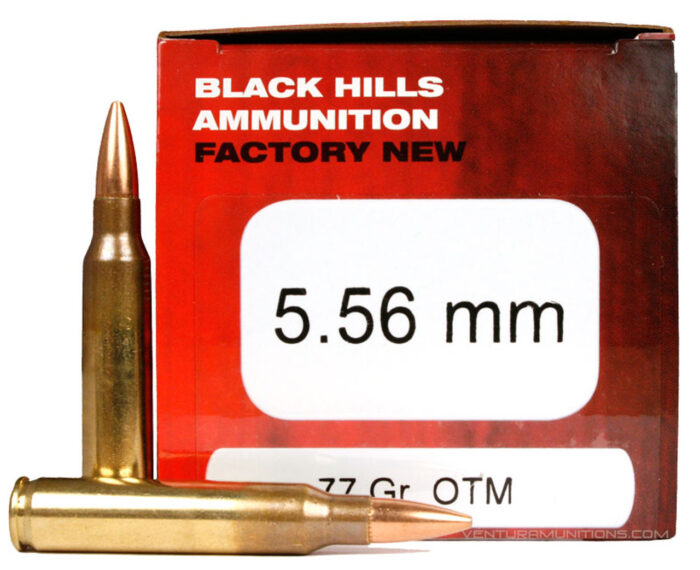 Black Hills 5.56x45mm 77 Gr OTM