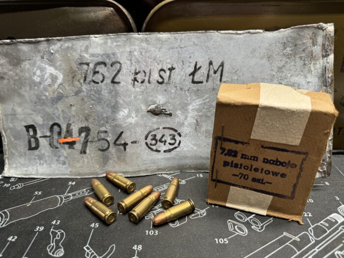 Polish 7.62x25mm Ammo