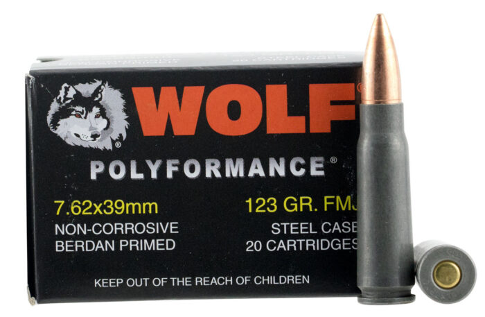 Polyformance Wolf 7.62x39mm FMJ