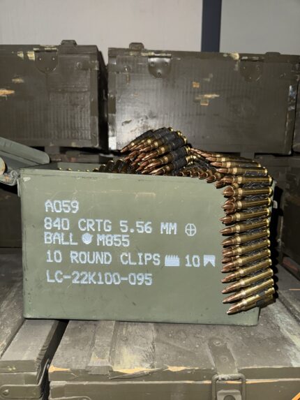 Linked M193 Ammo