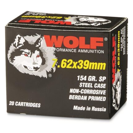 7.62x39mm Wolf Soft Point