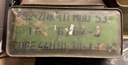 Albanian Military Surplus 7.62x54R 148 Grain Steel Core FMJ – 440 Rounds FREE SHIPPING!